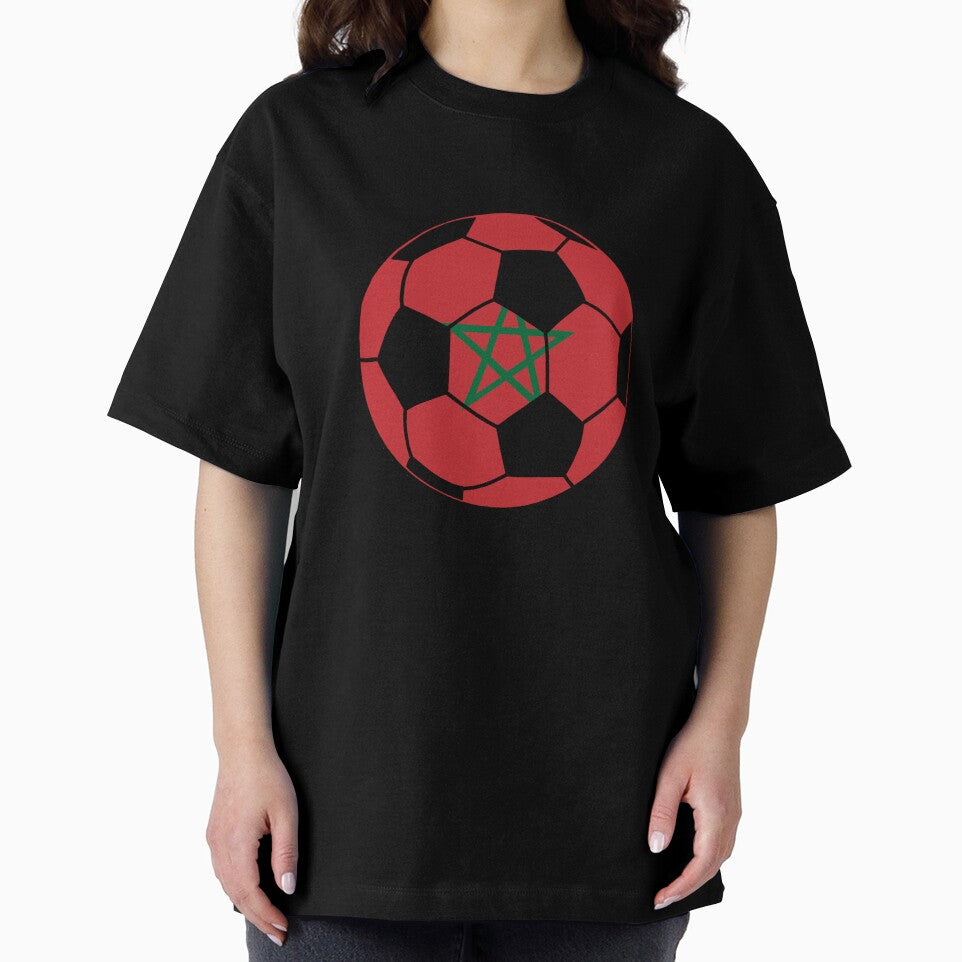 Morocco Flag Soccer Ball by FinalScoreClub