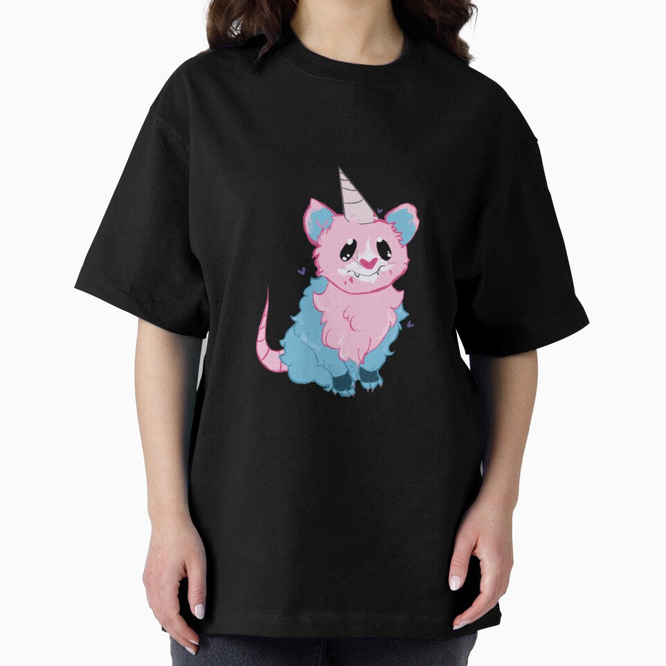 Cotton Candy Possum by ScribbledByPeach