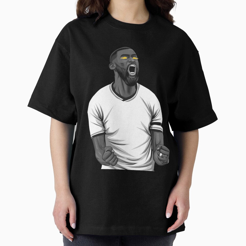 Antonio Rudiger Black and White Version. by Aldduardo