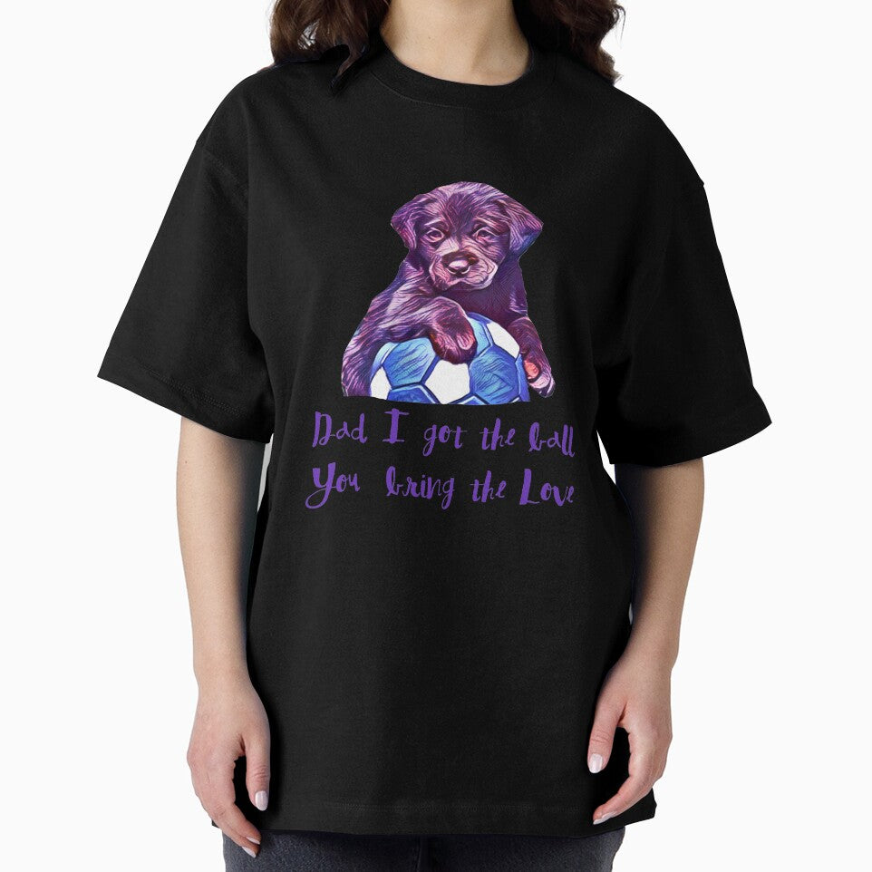 Funny Dog Dad Soccer Shirt Puppy Lover Gift by clawswithpaws