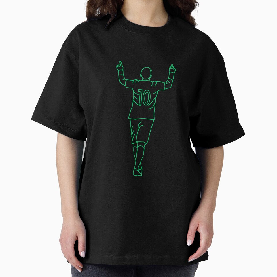 Green Number 10 |Player Celebration by Football Stickers World