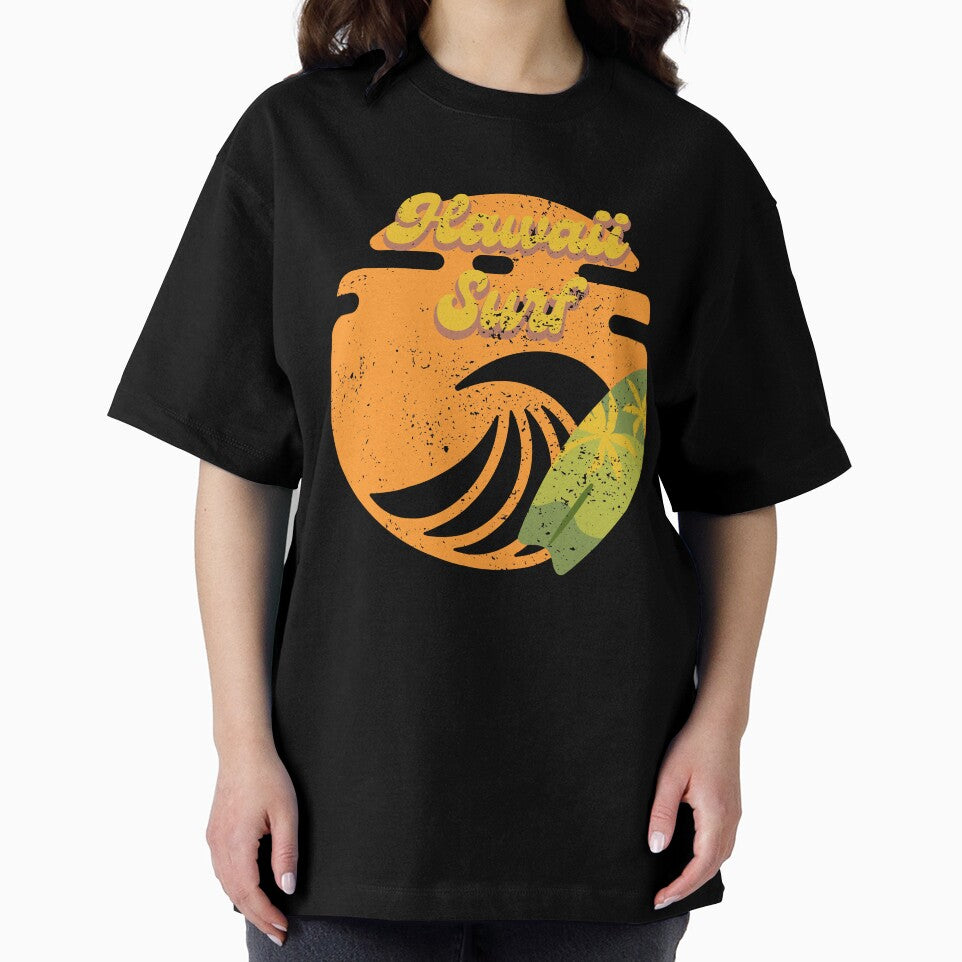 Vintage Hawaii surfing custom tshirt and apparel design by EmpiredesignCA