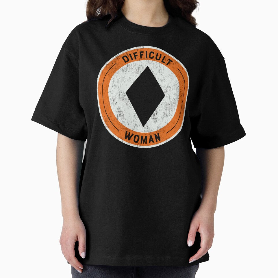 Difficult Woman - Black Diamond Skier by Design Sparkes