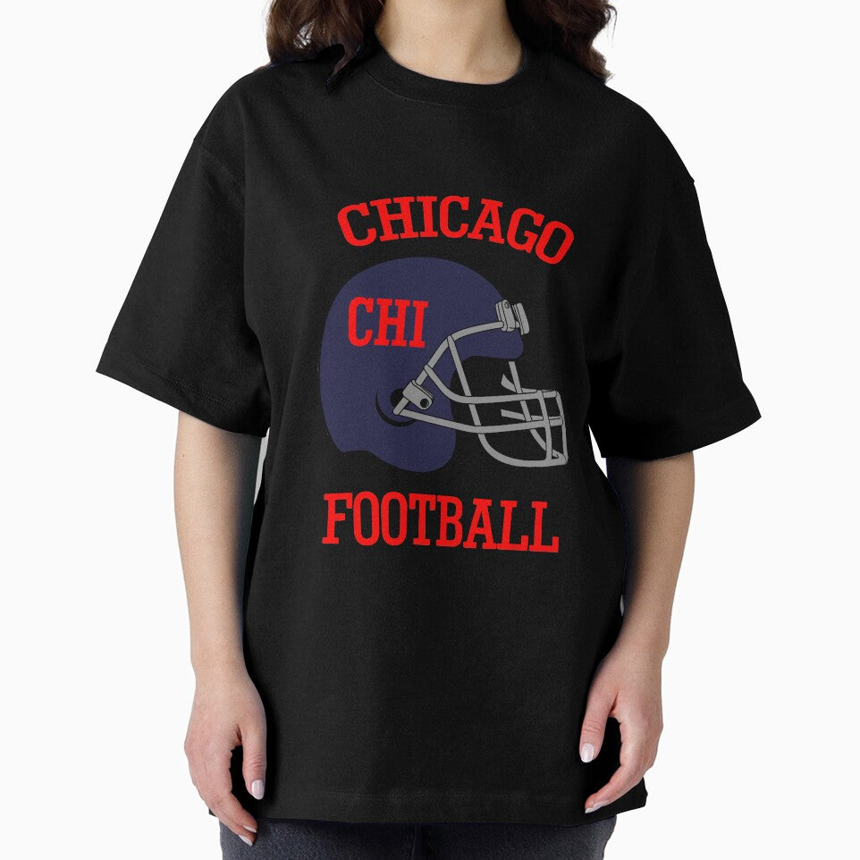 Chicago Football T-Shirt for Men and Women by AllStarMerch