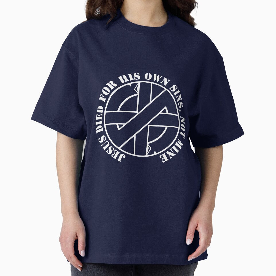Crass Jesus Died For His Own Sins Not Mine Slim Fit, T, For Men Women Unisex Full, Hot Search by GHNMDA