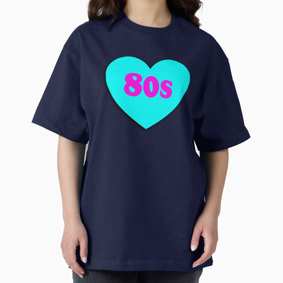I love the 80s - Love the 1980s iridescent heart by Inspirationmotivation