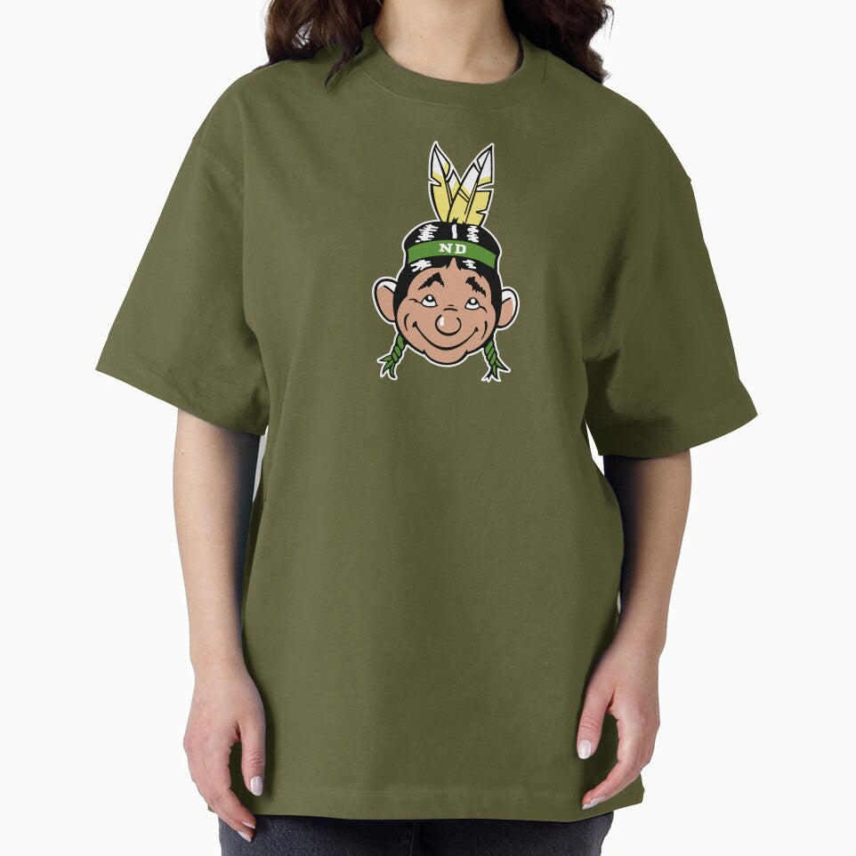 ND Sioux Retro Mascot by JohnnyMacK
