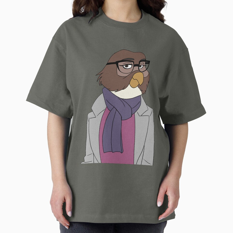 Stylish Owl Lady by pheebstheartist