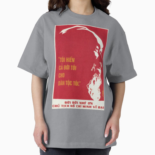 "I Give My Whole Life To My People" Old Vietnam Ho Chi Minh by retroposters
