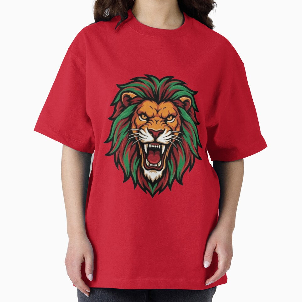 Morocco Soccer Lion - Moroccan Football Fan 2026 Emblem by NewDesignFR