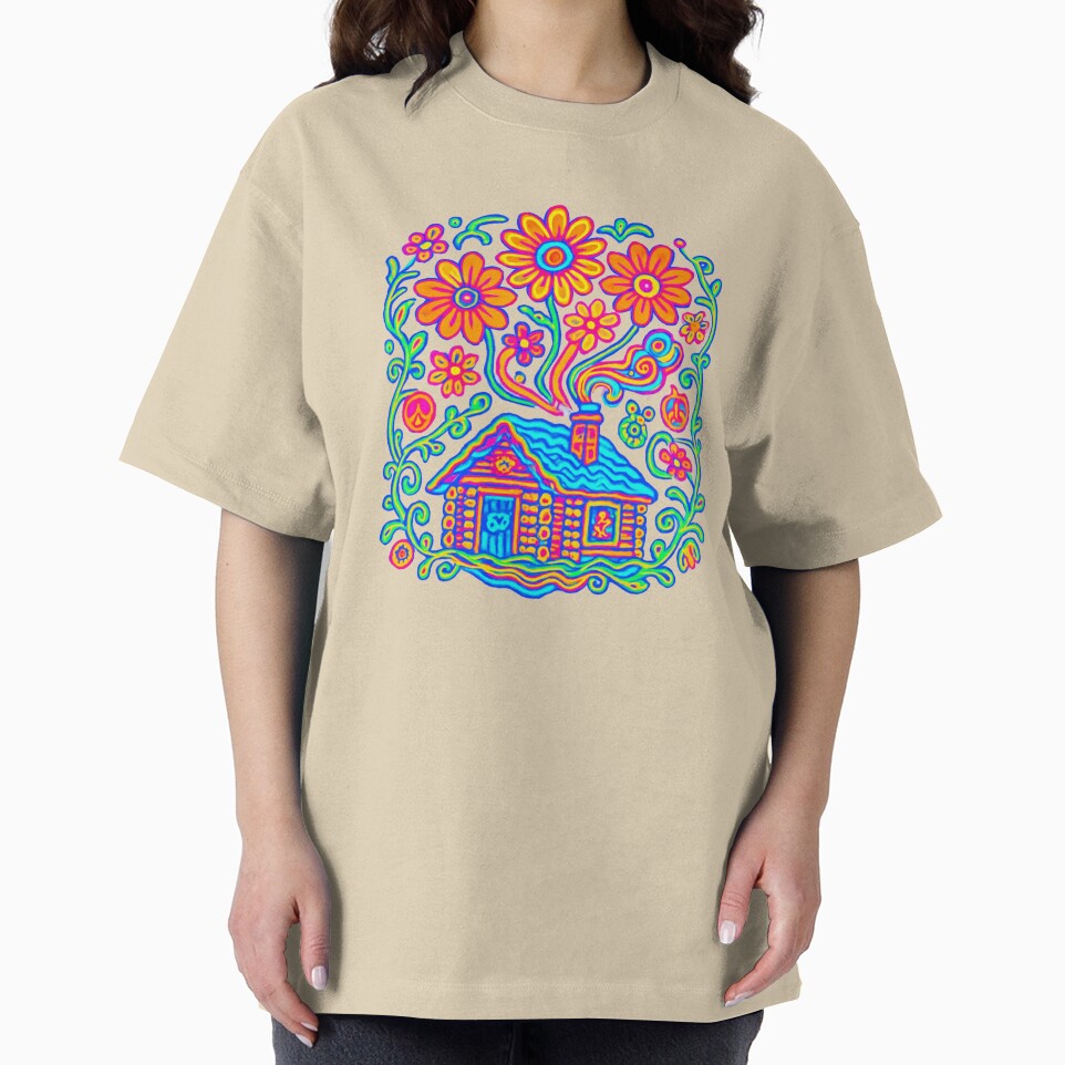 Boho Floral Design - Hippie Vibes by Gradasdaughter