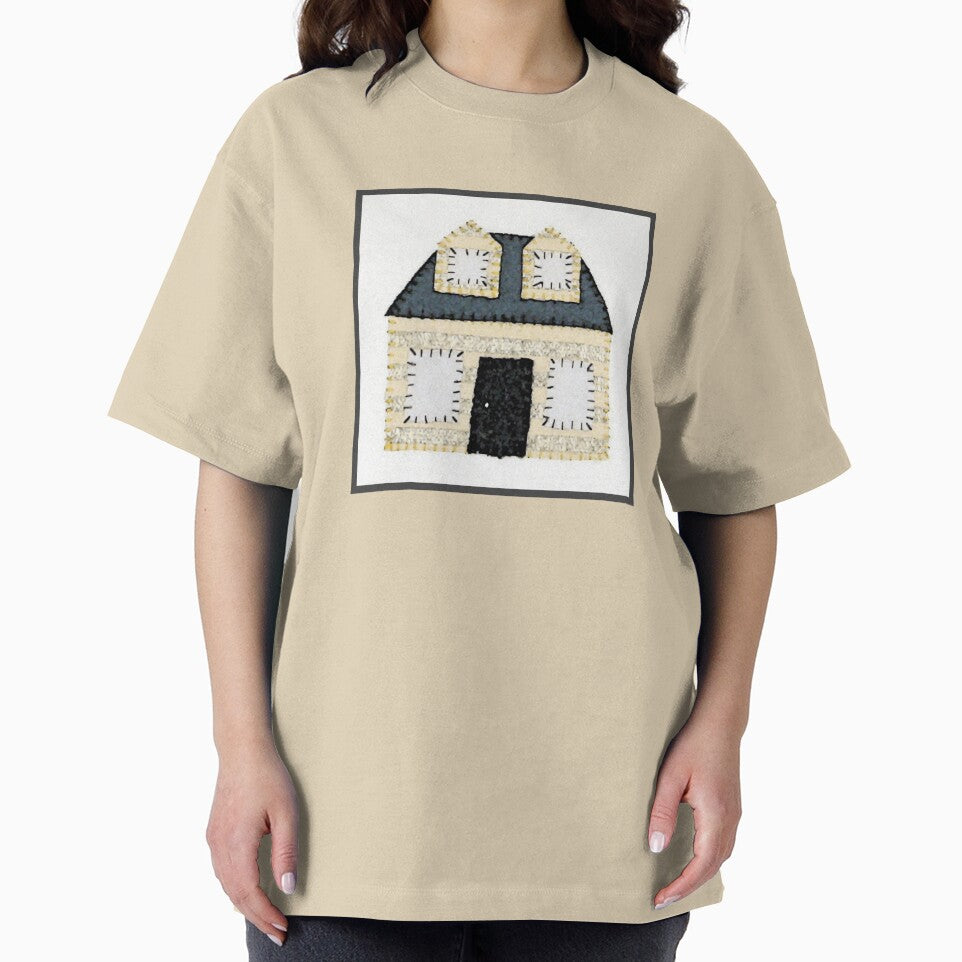 Excerpt from 3 Houses #1-Yellow House by ErinBrieArt