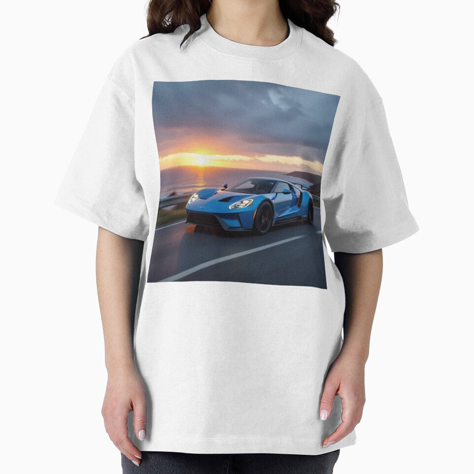ford gt in sunset by Legacydesignandcreations