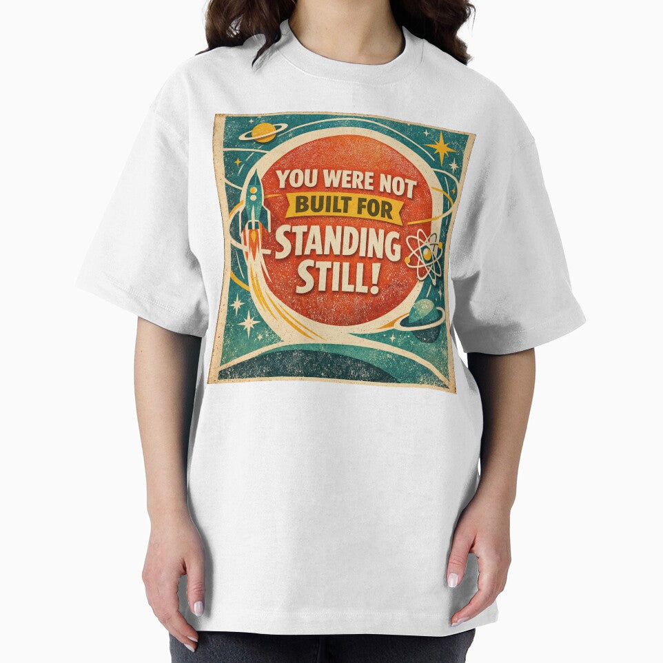 Cosmic Momentum – Retro Rocket Drive by ForeverPrintsOK