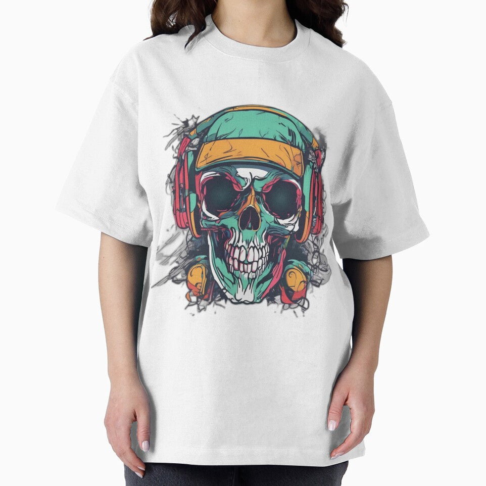Streetwear Skull T-Shirt by Bad7Wear