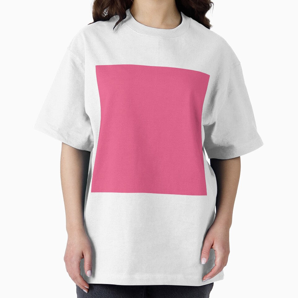 Plain Solid Color Pink Magenta Rose Pink (M80 Y20) by mimihuang creations