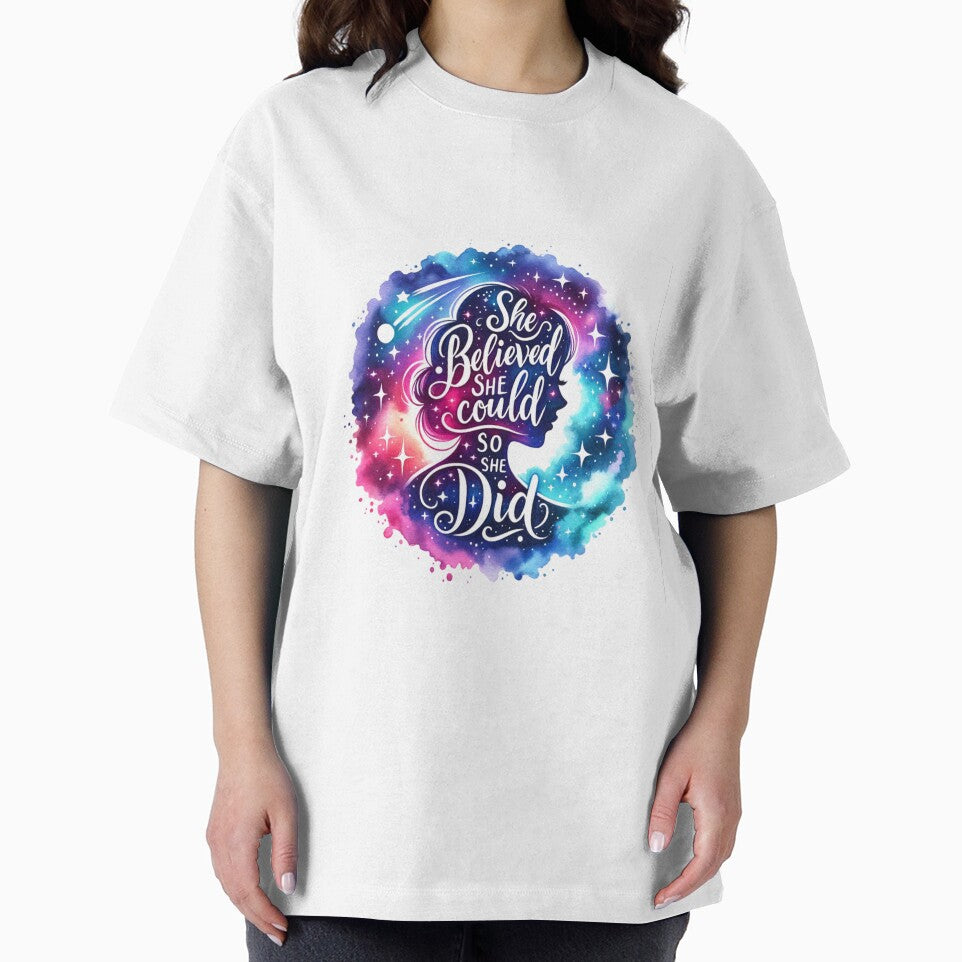 She believed she could so she did by EarthArtAvencha