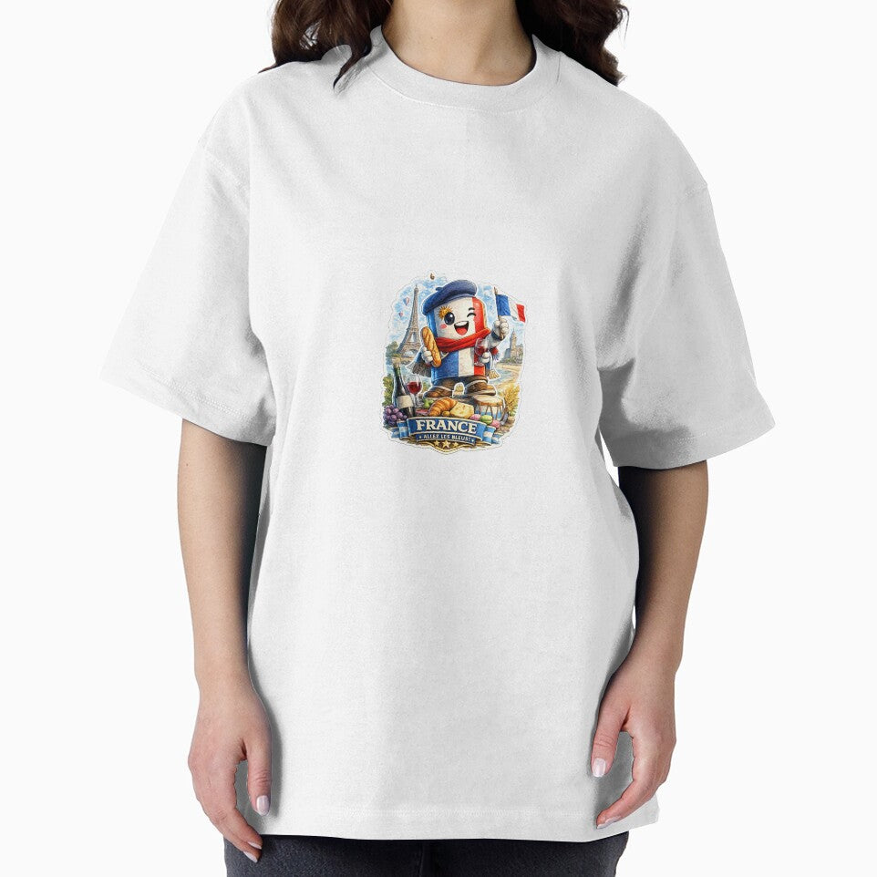 France Soccer Fan Sticker | Allez Les Bleus Football Supporter Mascot by Julianto Tri Rizki