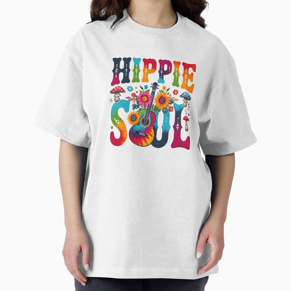 Hippie Soul Boho Guitar Flower Power by PrntqTreasures