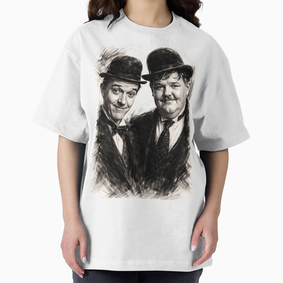 Laurel and Hardy by MarkColeImaging