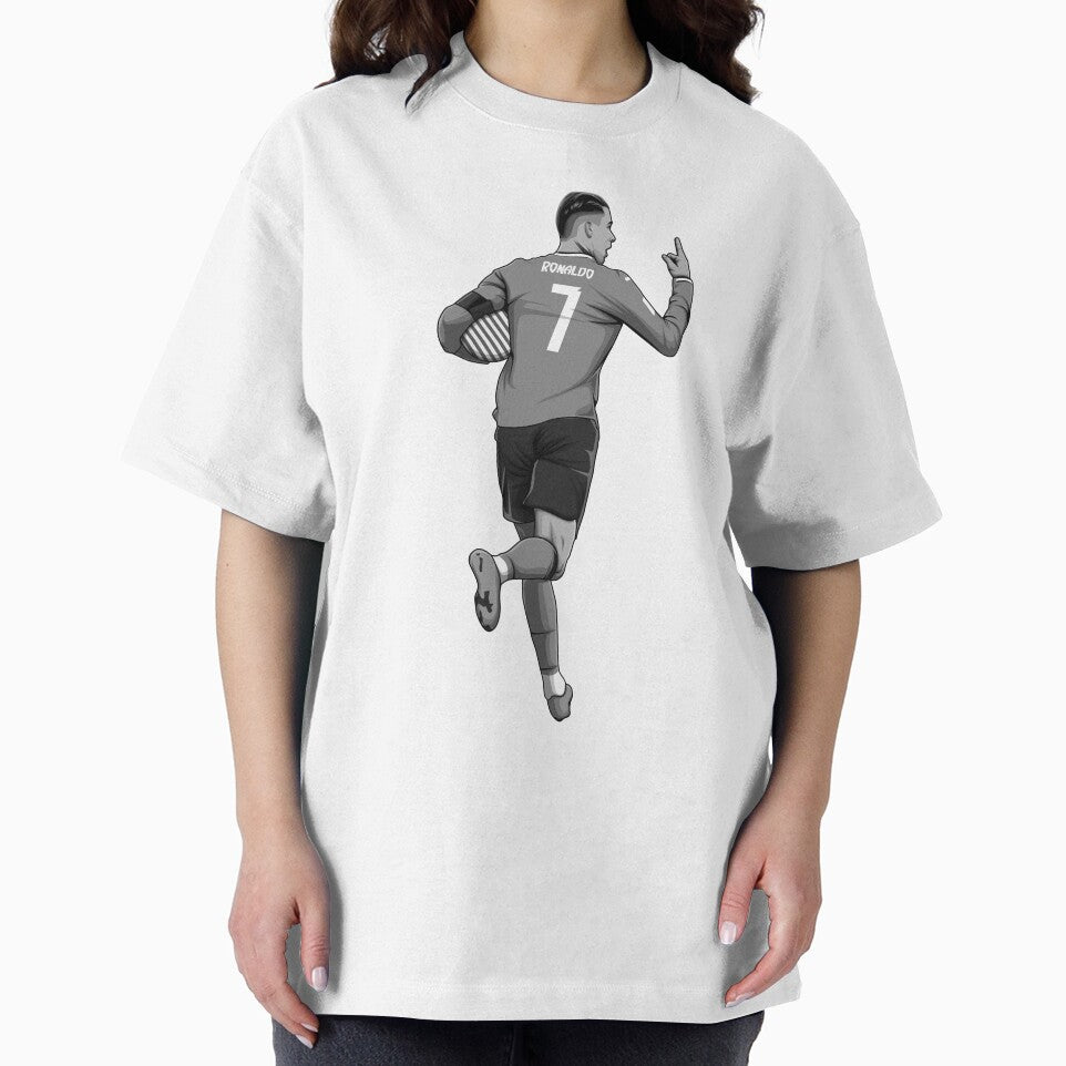 Cristiano Ronaldo Black and White Version by Aldduardo