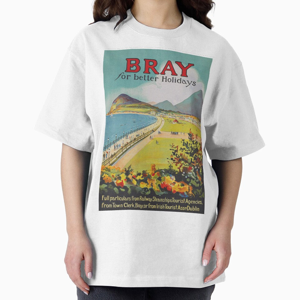 Bray Ireland Vintage Travel Poster by vintagevivian