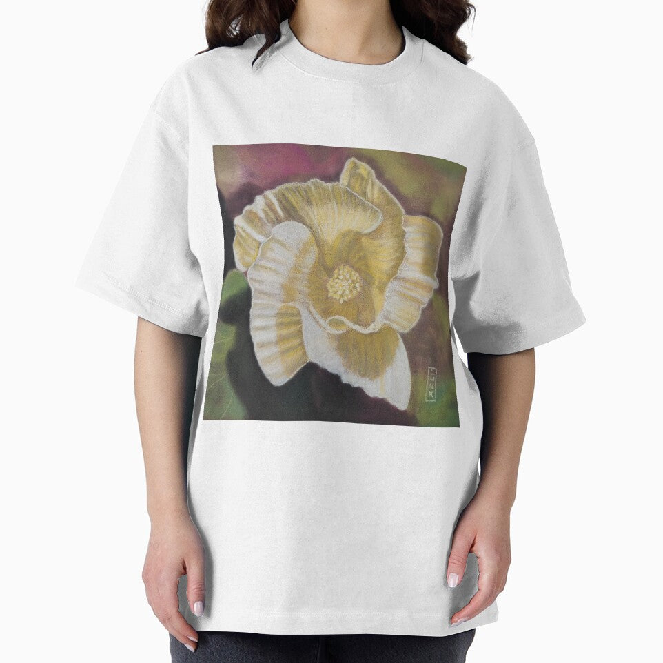 Yellow cotton flower by LesartsdeGinka