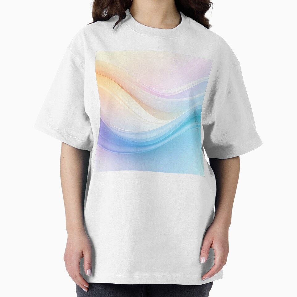 Soft Flowing Waves by ArtFactoryAI