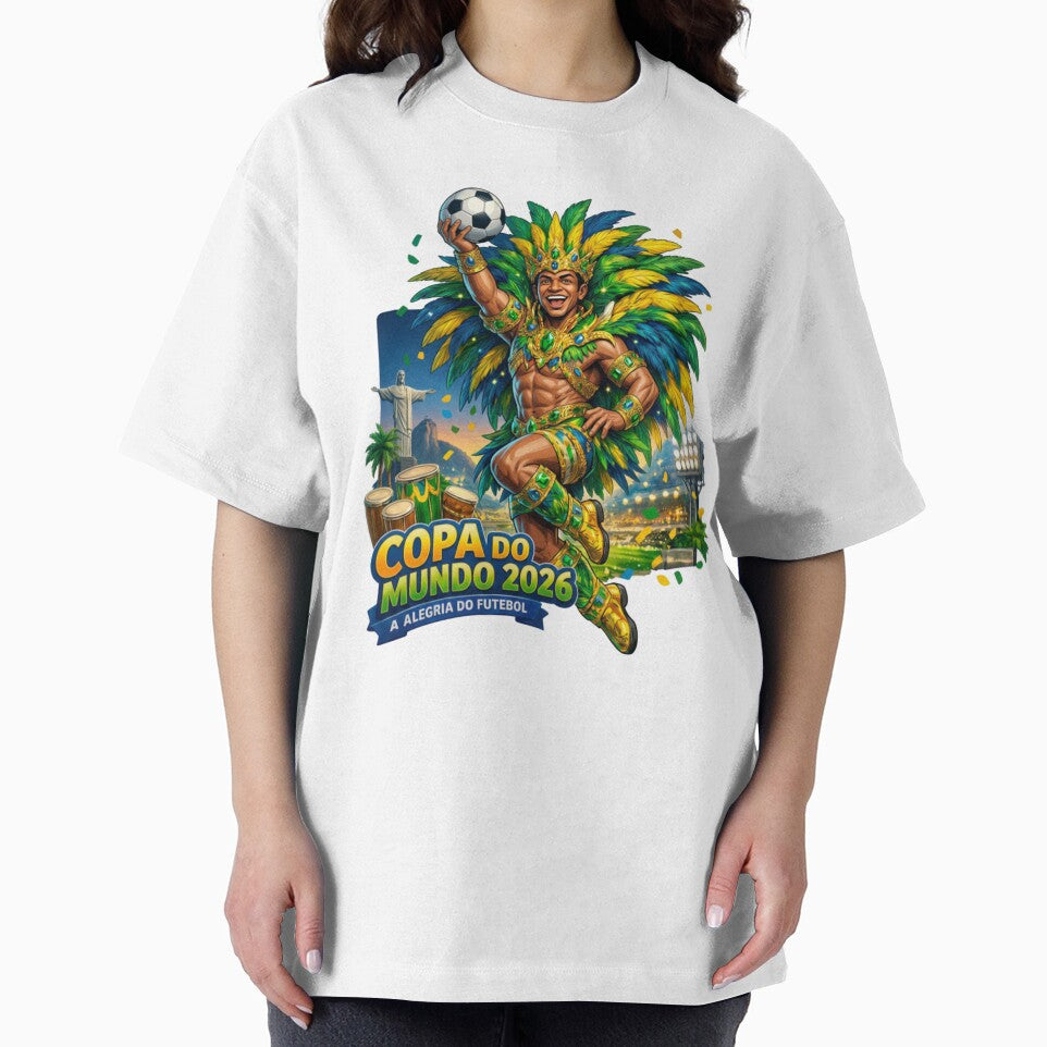 Brazil World Cup 2026 Carnival Fan Art by Retro Arabica