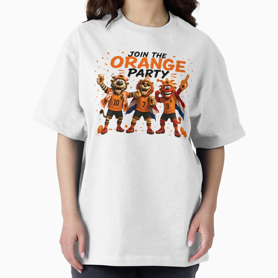Join The Orange Party Netherlands Soccer Fans by WabiSabiSjak