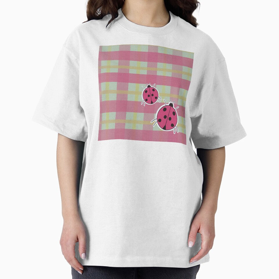 Plaid Ladybug Doodle by paigealayna