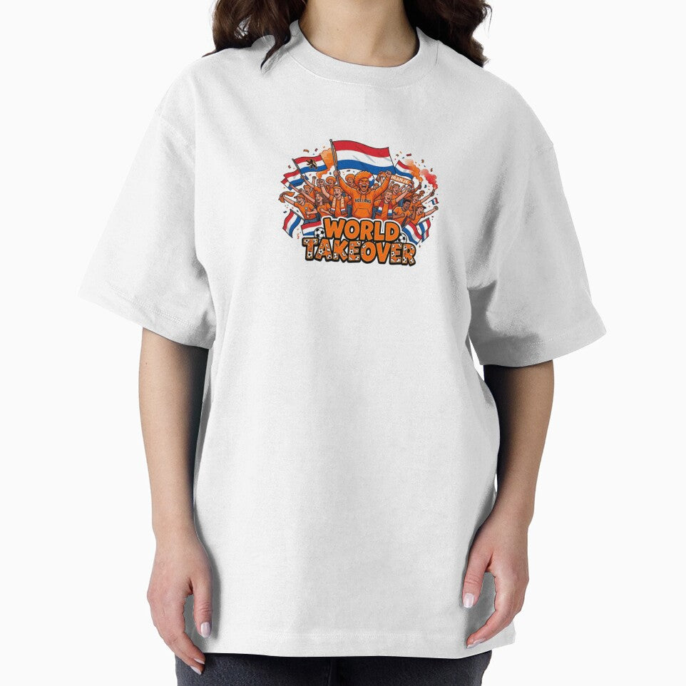 Netherlands Soccer Fans Orange Power Sticker 2026 Football Supporters by Imaginarium of Chaos falcon88