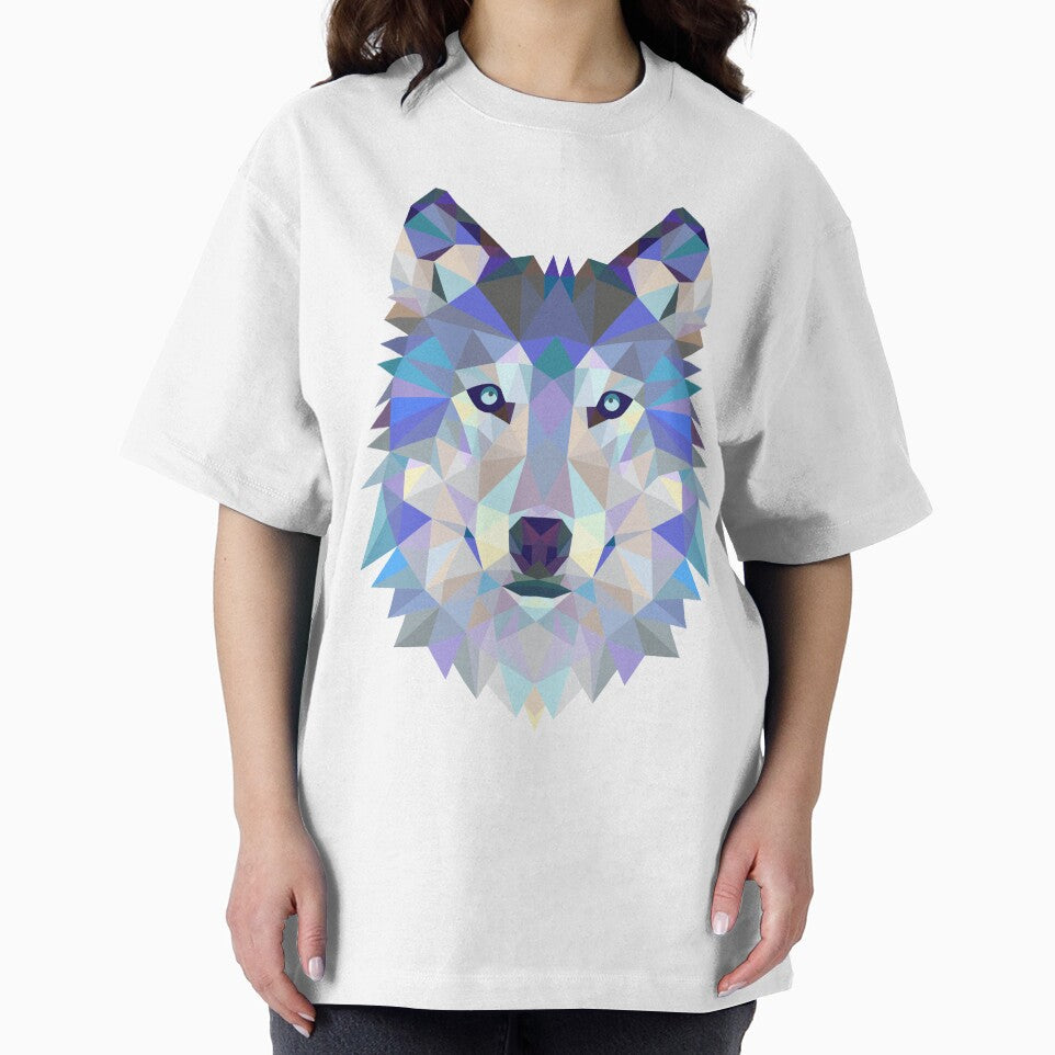 Wolf T Shirt, American Apparel Crew Neck,  Wolves Tshirt, Animal Print Tshirt by JoeWiliam