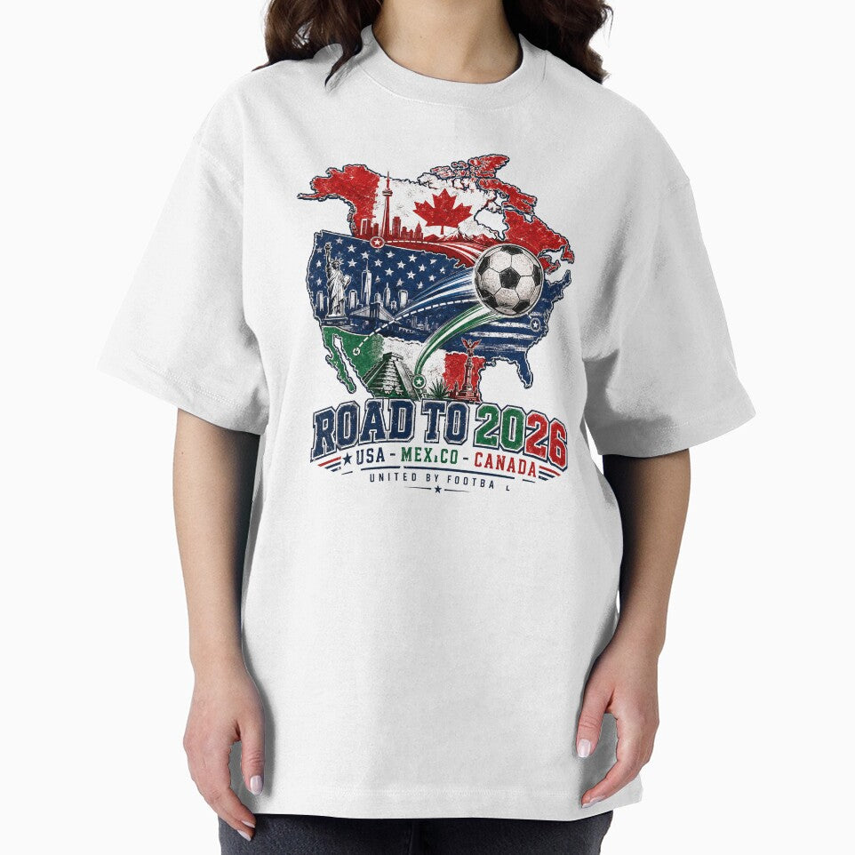 Road to 2026 USA Mexico Canada Soccer Badge by emaga