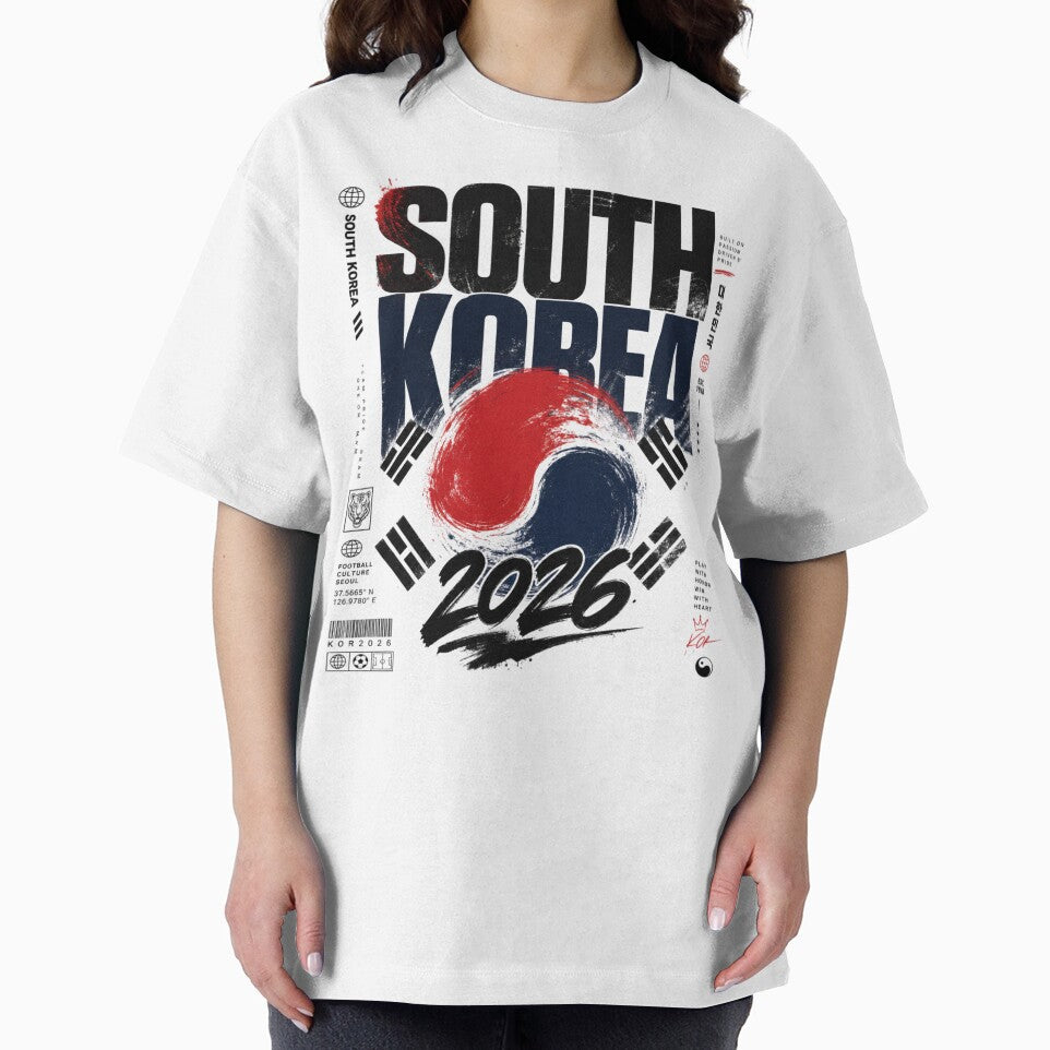 South Korea 2026 Football World Cup Glory | Taegeuk Warriors Fan Supporter Shirt by rushaib