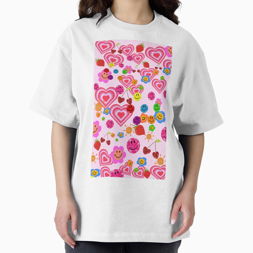 pink y2k hearts by NSdesigns55