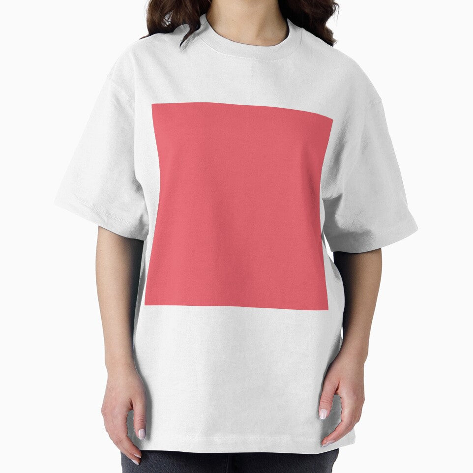 Plain Solid Color Red Pastel Red (M80 Y50) by mimihuang creations