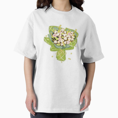 A cotton bouquet with little piggies by xttart
