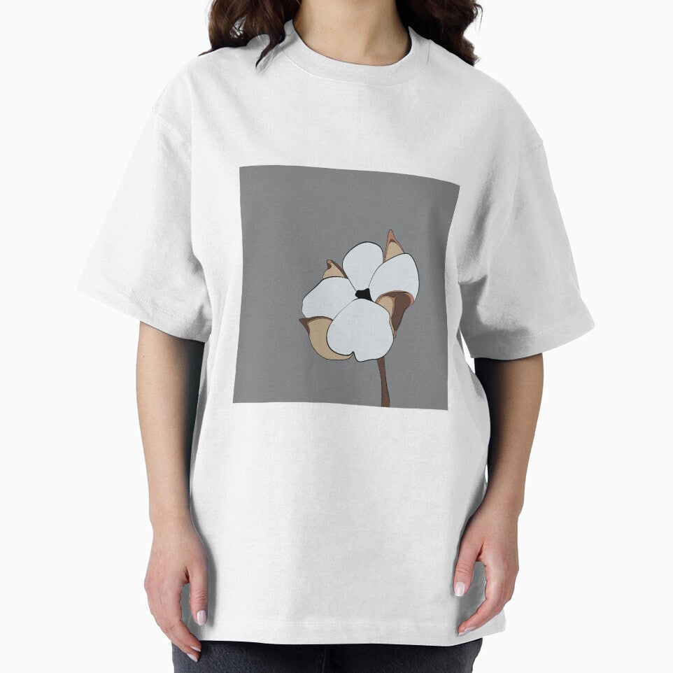 Botanical illustration | Cotton flower print by mariline-design