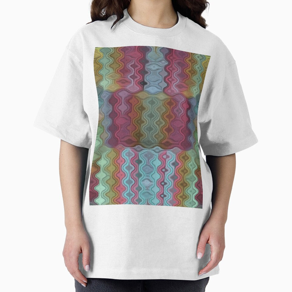 PASTEL CROCHET STYLE MULTICOLOR STRIPESAND RECTANGLES BY OZCUSHIONSTOO -THE WAITING COLLECTION by ozcushionstoo