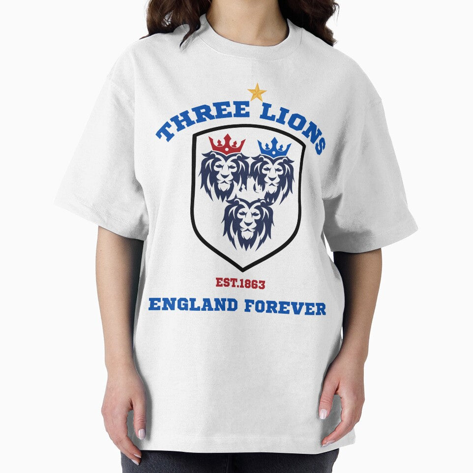 Three Lions England Forever Football Fan Graphic by WildTrace