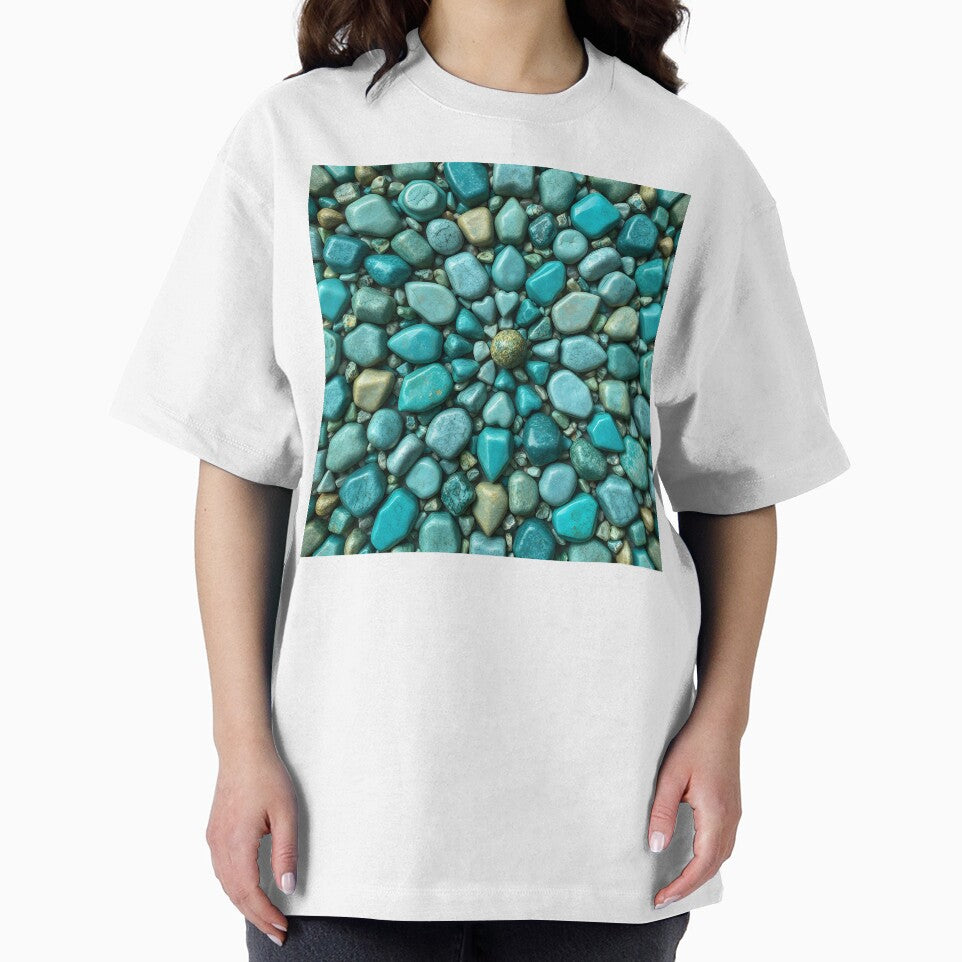 Turquoise Stone 2 by HebaRK Studio