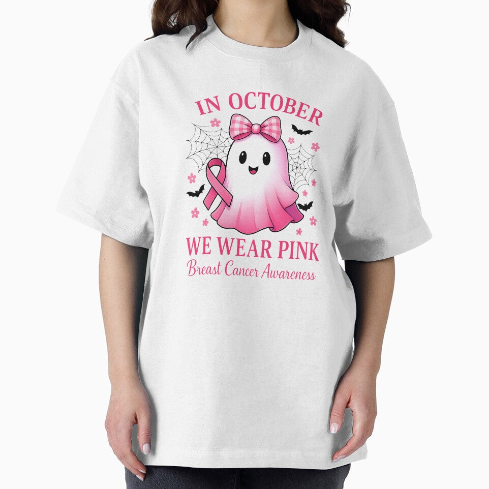 In October We Wear Pink Breast Cancer Awareness by TalalosART