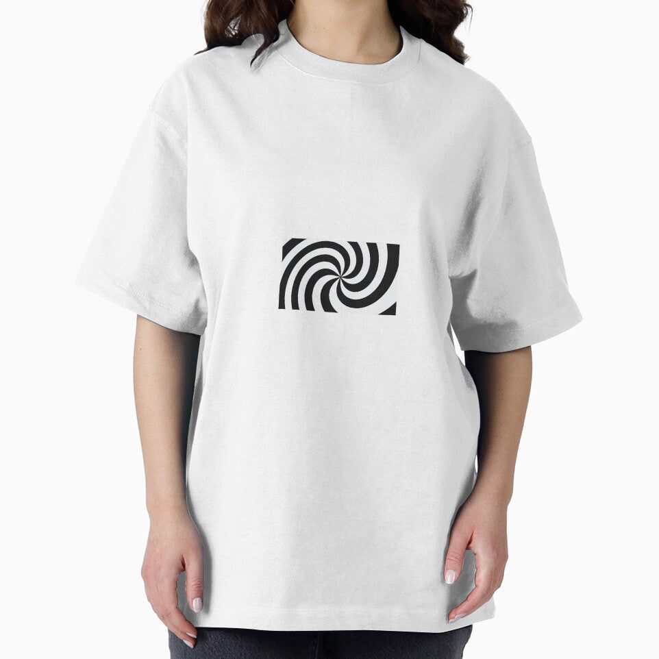 Hypnotic Black and White Spiral by FunnyStyleLine