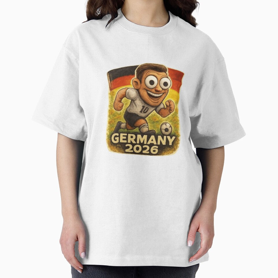 Germany 2026 Soccer Fan Cartoon by Pixanova