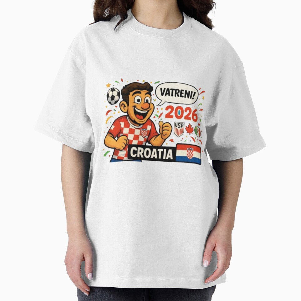 Croatia Vatreni 2026 Funny Soccer Fan Sticker by Pixanova