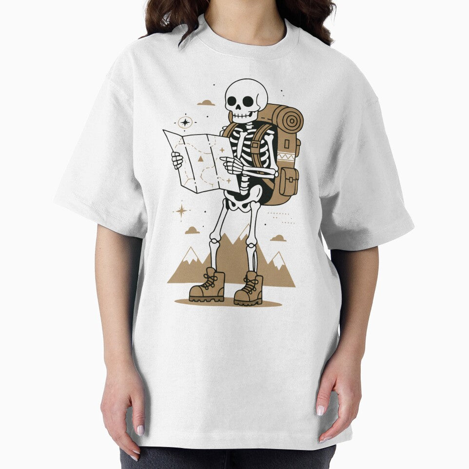 EXPLORER | Minimalist Skeleton Streetwear Art by DEADLINE.