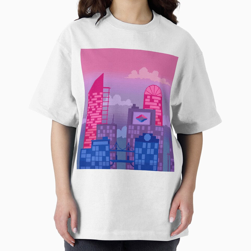 Pixel Bi Pride City by MetallicWings15