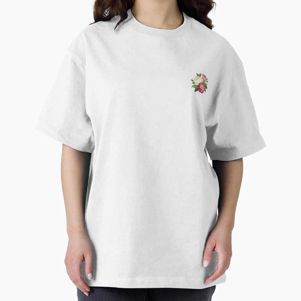 Beautiful Flowers Pocket Patch T-Shirt for Men and Women by AllStarMerch