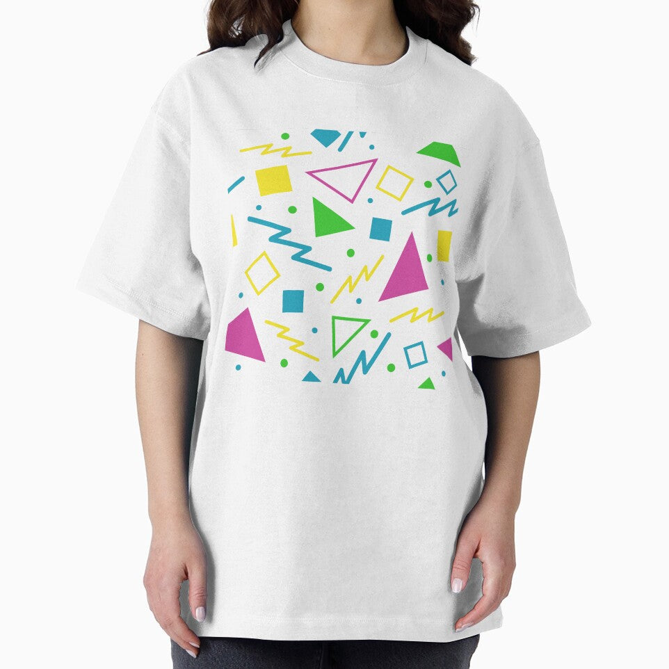 90s White and Neon Geometric by 90sAlien